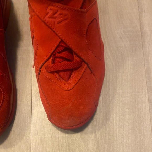 Authentic Jordan 8 Retro Valentine's Day 2018 (W) size 8, worn - Picture 4 of 10